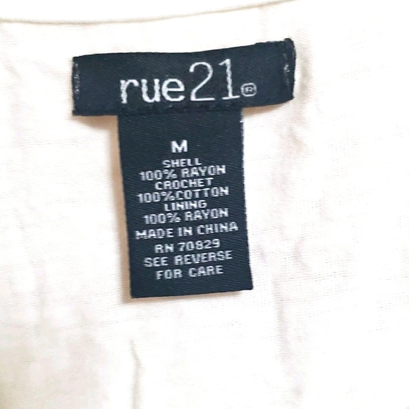 Flowey white crop top - Picture 4 of 7